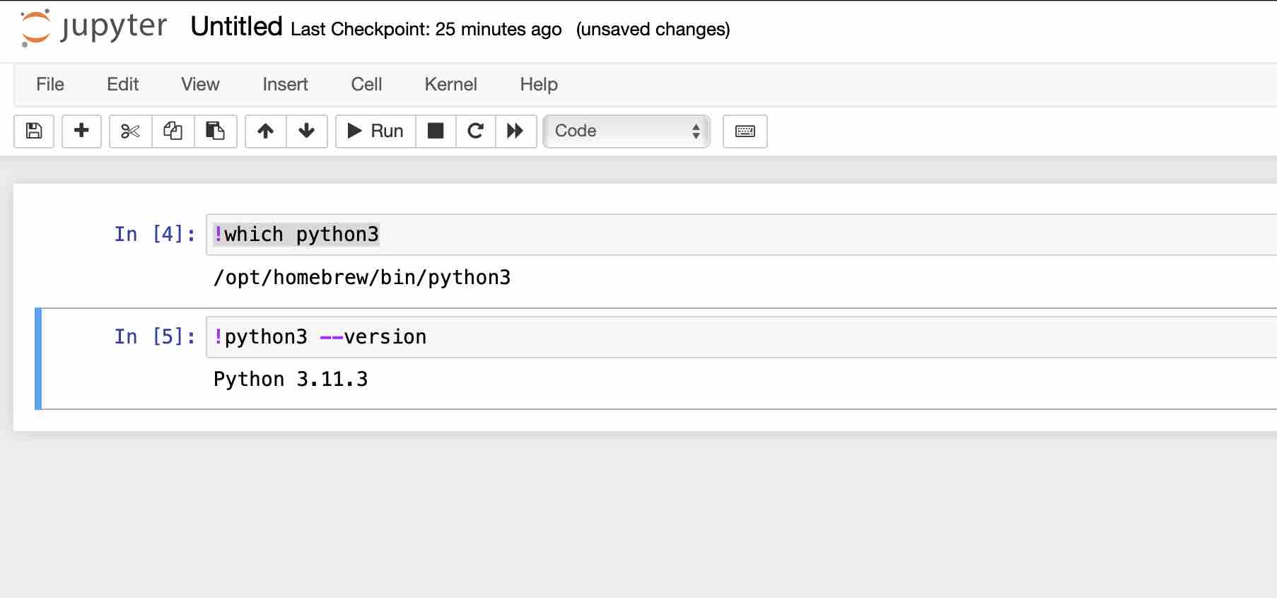 How to know the Python Version of Jupyter Notebook